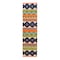 World Rug Gallery Distressed Geometric Bohemian Textured Flat Weave Indoor/Outdoor Runner Rug 2'x7' Natural 8018MULTI2X7 - alternate 3